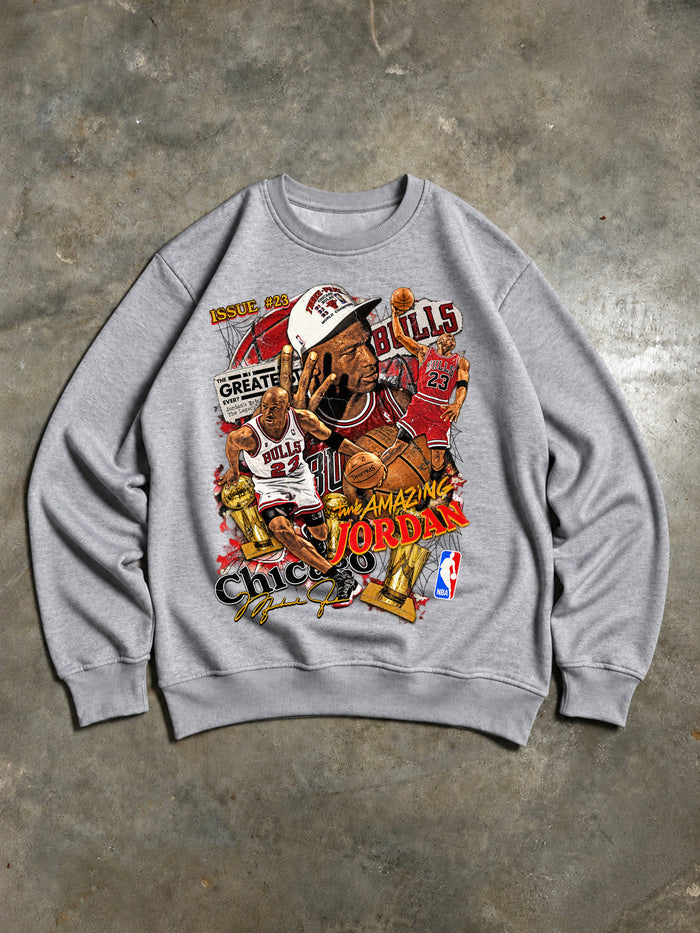 Sweat The Amazing Chicago Bulls Gris