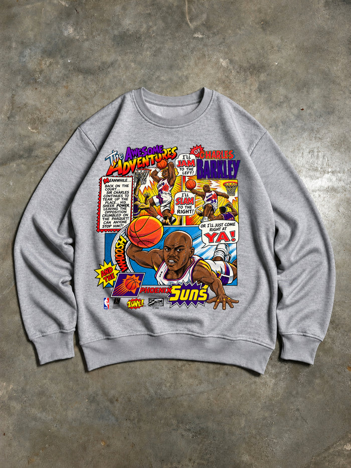 Sweat The Awesome Adventures Phoenix Suns Gris
