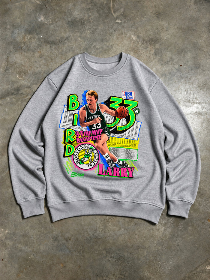 Sudadera LB 33 Boston Celtics MVP Gris