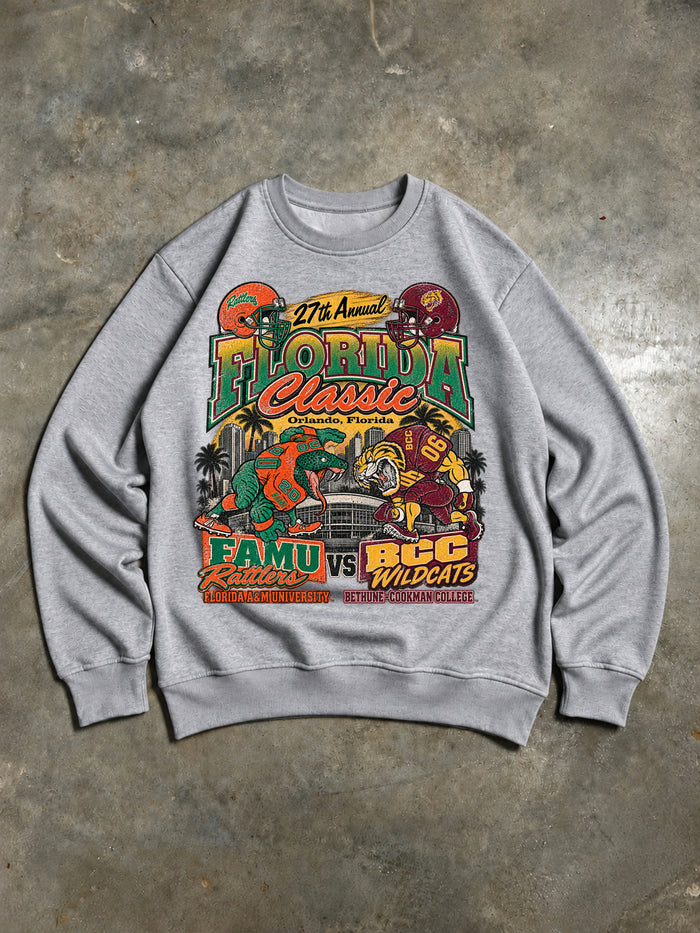 Sweat Florida Classic FAMU Rattlers vs BCC Wildcats Gris
