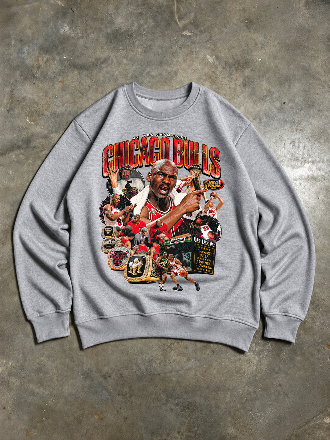 Sudadera Chicago Bulls MJ 1996
